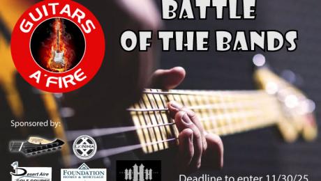 Guitars A'Fire Battle of the Bands
